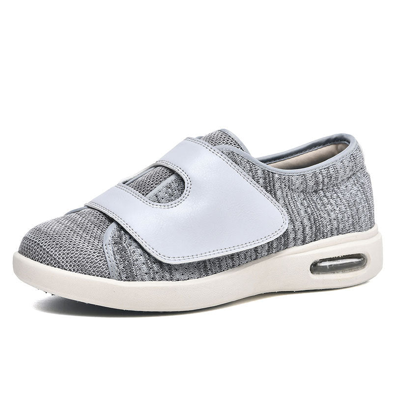 ComfortPlus diabetic walking shoes in gray