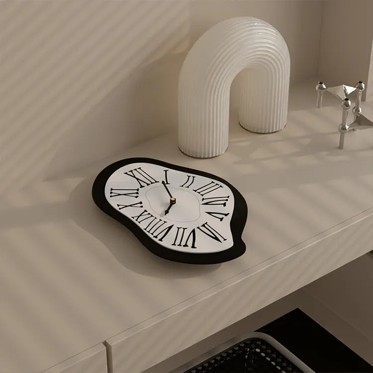 Enhanced Product Title: "Surrealistische Wanduhr – Kreative Wanddekoration für modernes Wohndesign | Einzigartige Kunstuhr für Wohnzimmer & Schlafzimmer" 

This title includes relevant keywords and phrases that can improve visibility on Google Shopping wh