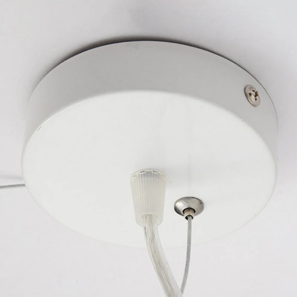 Nimbus Design Cloud LED Pendant Light - Modern White PVC & Cotton Fixture for Home Decor