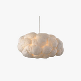 Nimbus Design Cloud LED Pendant Light - Modern White PVC & Cotton Fixture for Home Decor