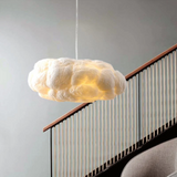 Nimbus Design Cloud LED Pendant Light - Modern White PVC & Cotton Fixture for Home Decor