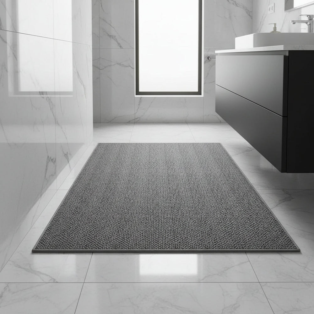 Absorbent Door Mat – Geometric Pattern, Non-Slip & Quick-Dry