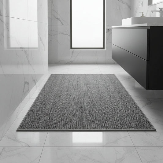 Absorbent Door Mat – Geometric Pattern, Non-Slip & Quick-Dry