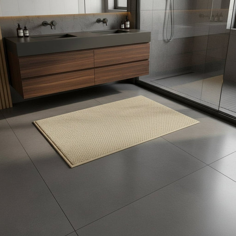 Absorbent Door Mat – Geometric Pattern, Non-Slip & Quick-Dry