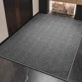 Absorbent Door Mat – Geometric Pattern, Non-Slip & Quick-Dry