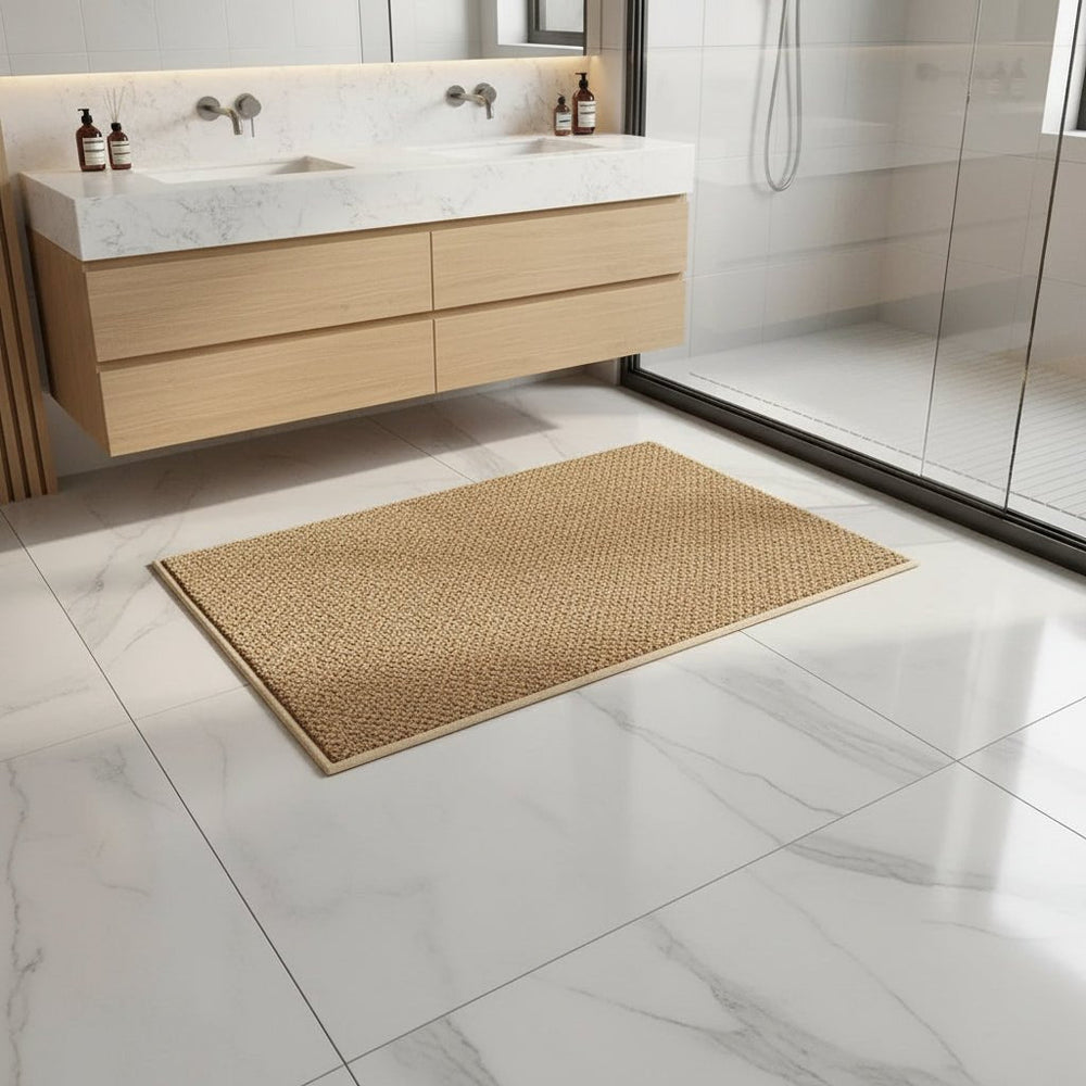 Absorbent Door Mat – Geometric Pattern, Non-Slip & Quick-Dry