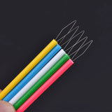 Ergonomic Needle Threader – Cylindrical Grip for Sewing, Knitting & Crafts