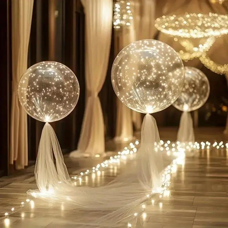 10er LED Ballon Set – Warmweißes Licht, kabellos für jeden Anlass – Perfekt für Feiern, Hochzeiten & Dekoration