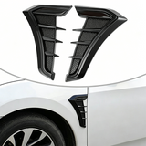 Carbon-Look Car Side Vents – Self-Adhesive, Weatherproof TPU & 24×17cm Pair