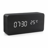 Digital Alarm Clock Modern Design Multi Function Display