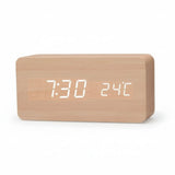 Digital Alarm Clock Modern Design Multi Function Display