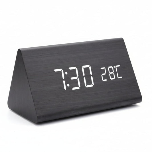 Digital Alarm Clock – Modern Design & Multi-Function Display