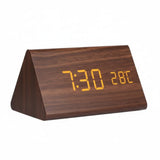 Digital Alarm Clock Modern Design Multi Function Display