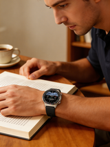 Advanced Digital Smartwatch with Fitness Tracking, Heart Rate Monitor, and Bluetooth Connectivity