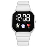 Waterproof Digital Sports Watch for Kids - Durable Silicone Strap, Backlit Dial & Stopwatch Function