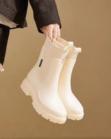 Women's block boots, view 4