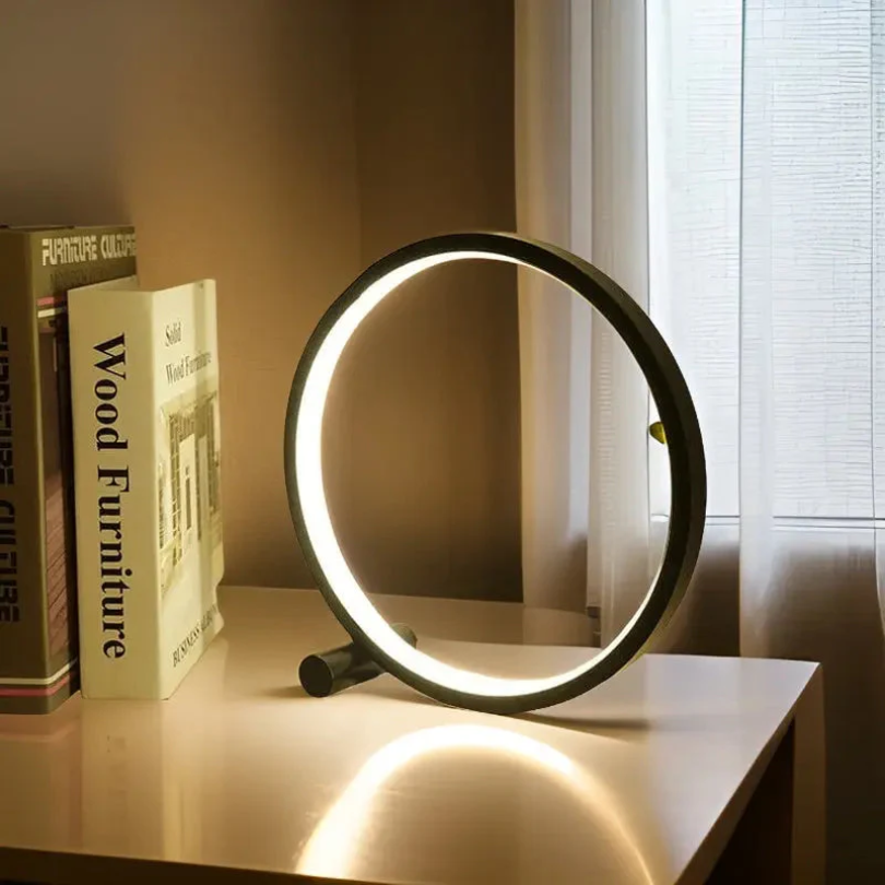 LumaCircle Dimmable LED Night Light - Adjustable Brightness, Energy-Efficient, Soft Glow for Bedroom & Nursery