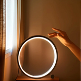 LumaCircle Dimmable LED Night Light - Adjustable Brightness, Energy-Efficient, Soft Glow for Bedroom & Nursery