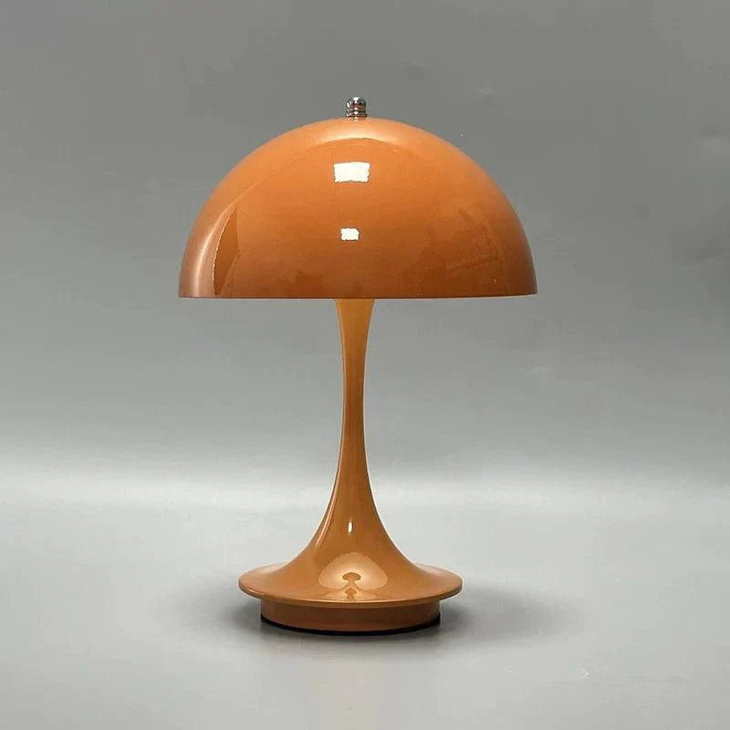 BloomGlow Dimmable Wireless Flower Button Lamp - Adjustable Brightness & Elegant Design
