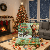 DINOQUEST 2025 Christmas Countdown Calendar - 24 Dino Toy Surprises for Kids