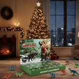 DINOQUEST 2025 Christmas Countdown Calendar - 24 Dino Toy Surprises for Kids