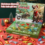 DINOQUEST 2025 Christmas Countdown Calendar - 24 Dino Toy Surprises for Kids