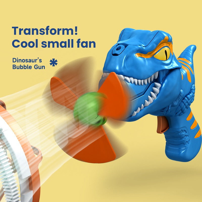 Dinosaur Bubble Gun - Fun & Colorful Bubble Blowing Toy for Kids - Perfect Outdoor Playtime Activity