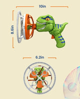 Dinosaur Bubble Gun - Fun & Colorful Bubble Blowing Toy for Kids - Perfect Outdoor Playtime Activity