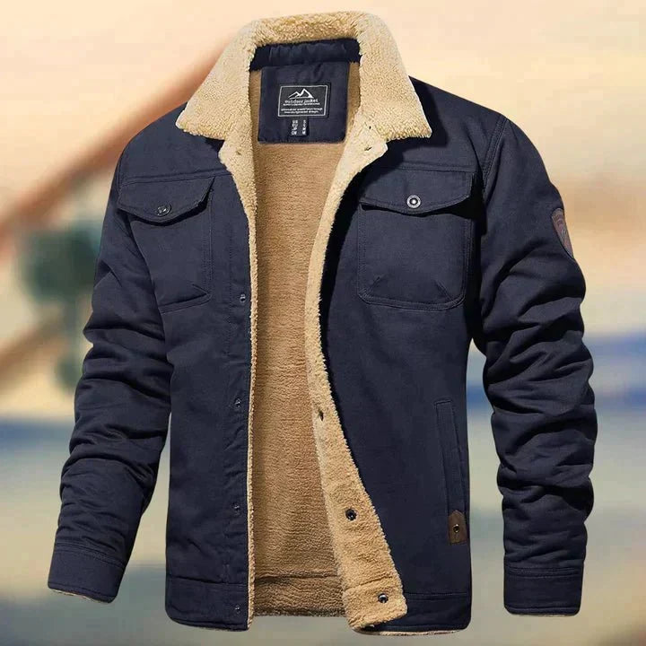 Enhanced Product Title: "Giuseppe Men's Wool-Lined Bomber Jacket - Stylish & Warm Outerwear" 

This title includes relevant keywords while emphasizing the product's key features, making it more appealing for Google Shopping.