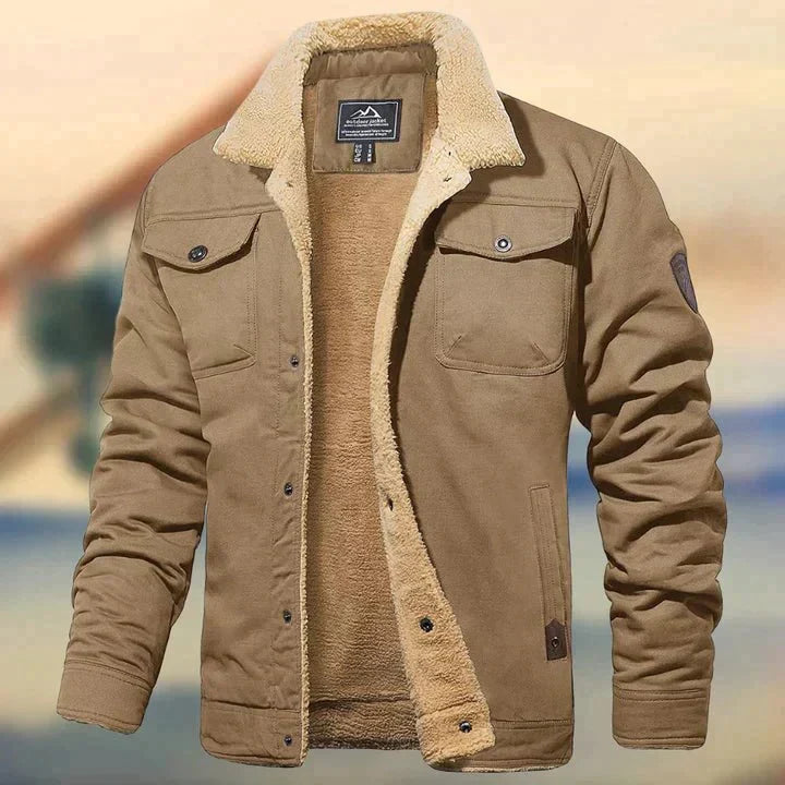 Enhanced Product Title: "Giuseppe Men's Wool-Lined Bomber Jacket - Stylish & Warm Outerwear" 

This title includes relevant keywords while emphasizing the product's key features, making it more appealing for Google Shopping.