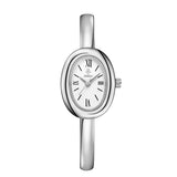 Elegant Oval Bangle Watch - Modern Classic Design for Timeless Style