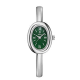 Elegant Oval Bangle Watch - Modern Classic Design for Timeless Style