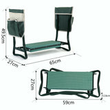 Garden Kneeling Pad & Seat – Steel Frame, EVA Padding & 150kg Capacity