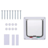 Dog & Cat Pet Door – 4-Way Locking, Weatherproof Design & Multiple Sizes