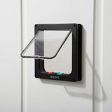 Dog & Cat Pet Door – 4-Way Locking, Weatherproof Design & Multiple Sizes