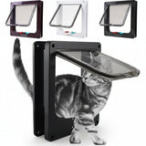 Dog & Cat Pet Door – 4-Way Locking, Weatherproof Design & Multiple Sizes