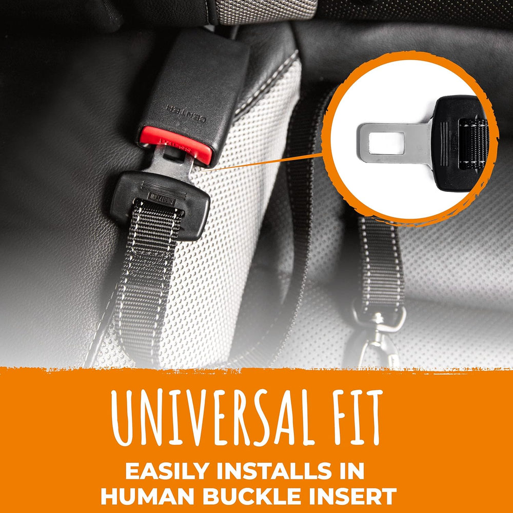 Adjustable Dog Seatbelt - Quick & Secure Pet Safety Harness for Car Travel