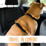 Adjustable Dog Seatbelt - Quick & Secure Pet Safety Harness for Car Travel