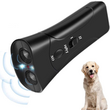 Ultrasonic Dog Bark Trainer – 15 m Range, 20-23 kHz & LED Light