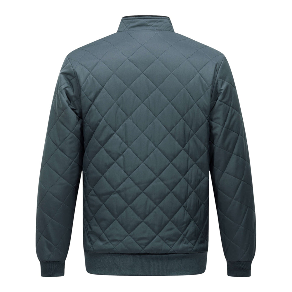 Men's quilted puffer jacket, view 2