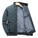 Men's quilted puffer jacket, view 3