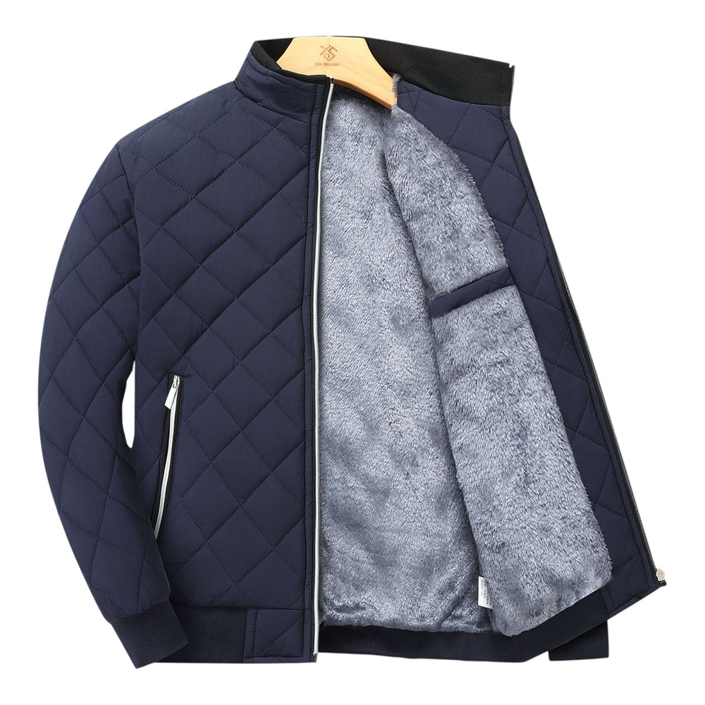 Men's quilted puffer jacket, view 5