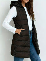Women's hooded coat, view 2