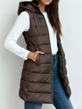 Women's hooded coat, view 6
