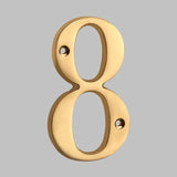 Kalsten | Traditional house numbers made of solid brass