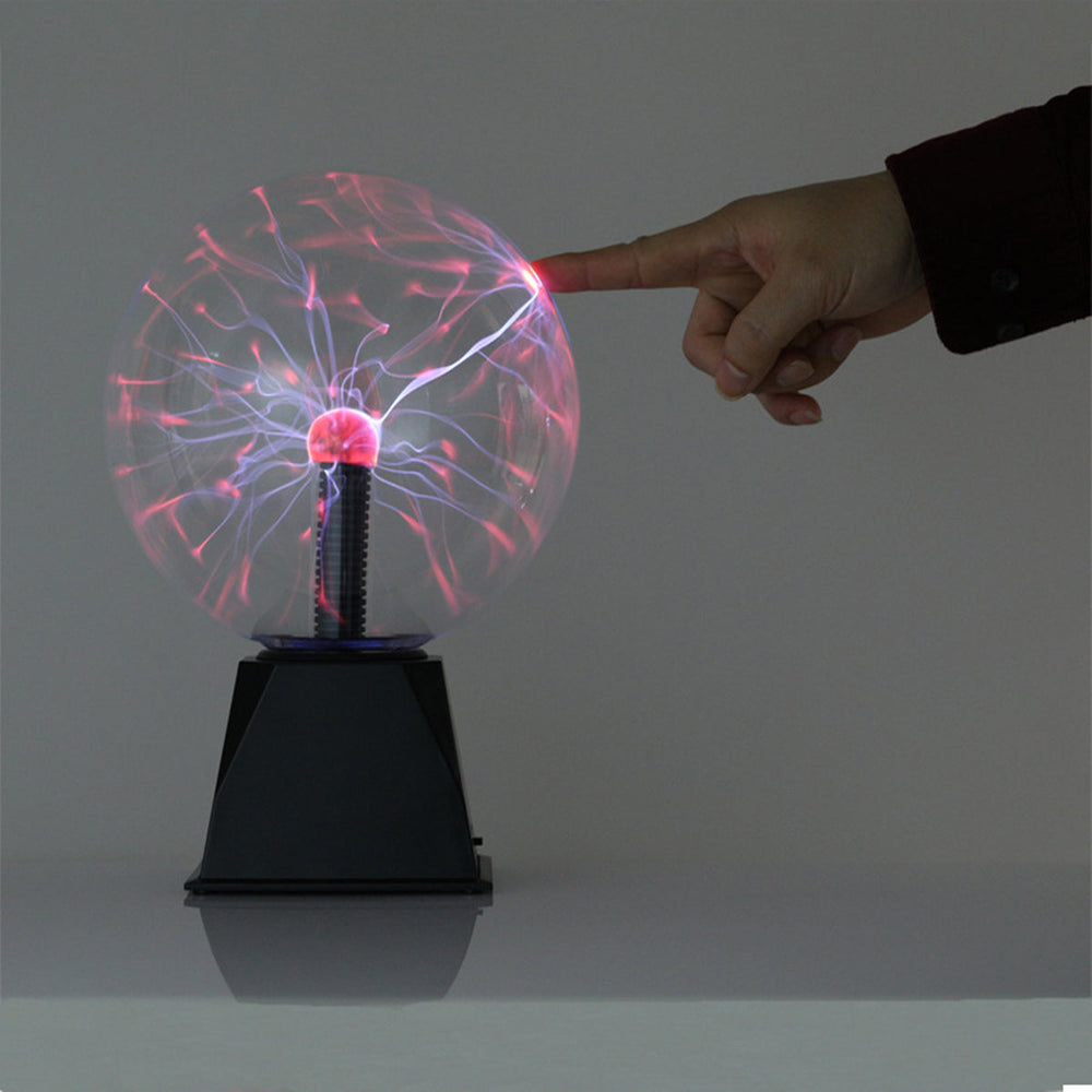 Plasma Ball Lamp – Touch-Sensitive, 5V USB & AA Battery Powered