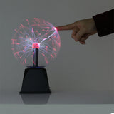 Plasma Ball Lamp – Touch-Sensitive, 5V USB & AA Battery Powered