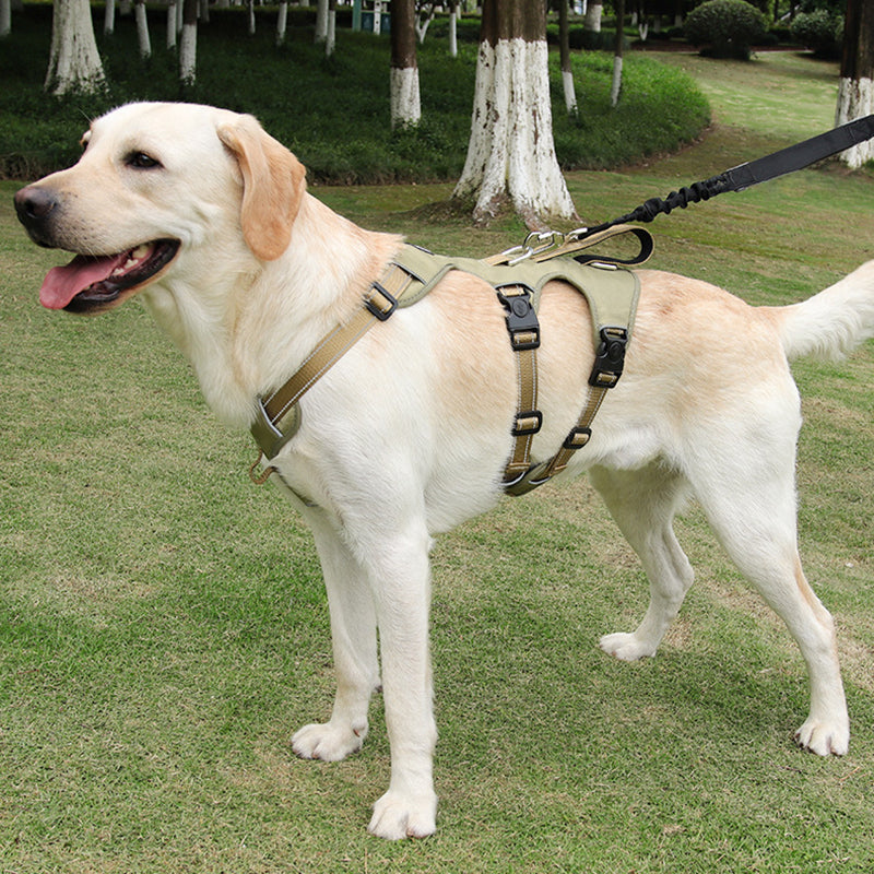 GripGuard Reflective Anti-Pull Dog Harness