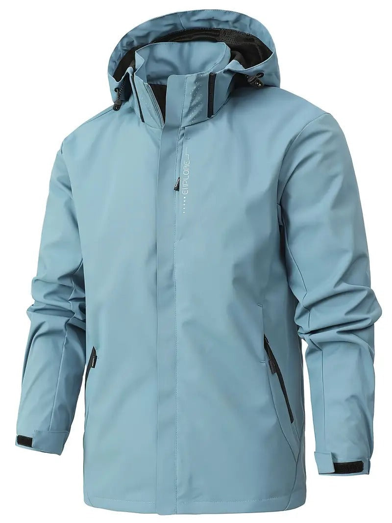 Drizzle Lightweight Waterproof Windbreaker Jacket for Men & Women - Stylish & Breathable Outdoor Raincoat