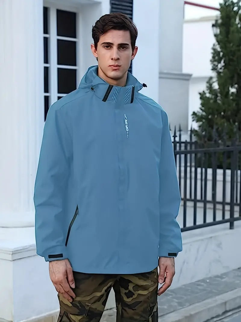 Drizzle Lightweight Waterproof Windbreaker Jacket for Men & Women - Stylish & Breathable Outdoor Raincoat